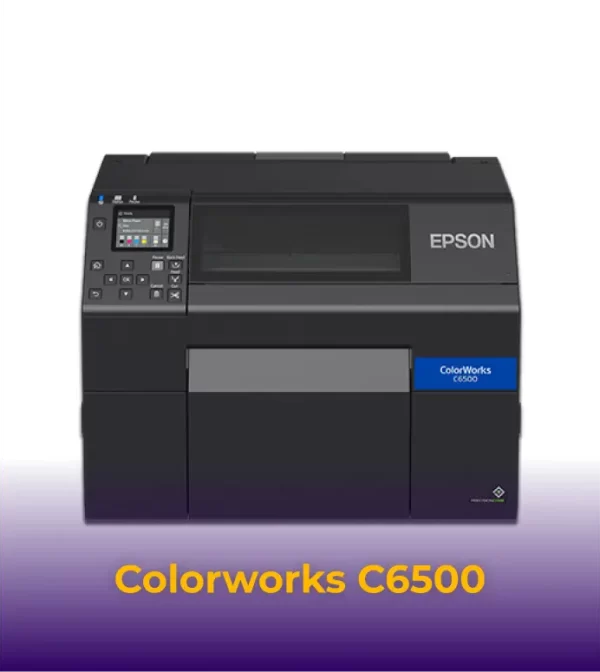 Etiqueta personalizada con EPSON C6500
